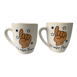 Taza   X1 Diseño Manito - Mejor Papá