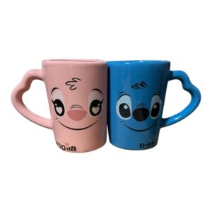 Set encastre tu y yo color Stitch-Angela ( ver descripcion)