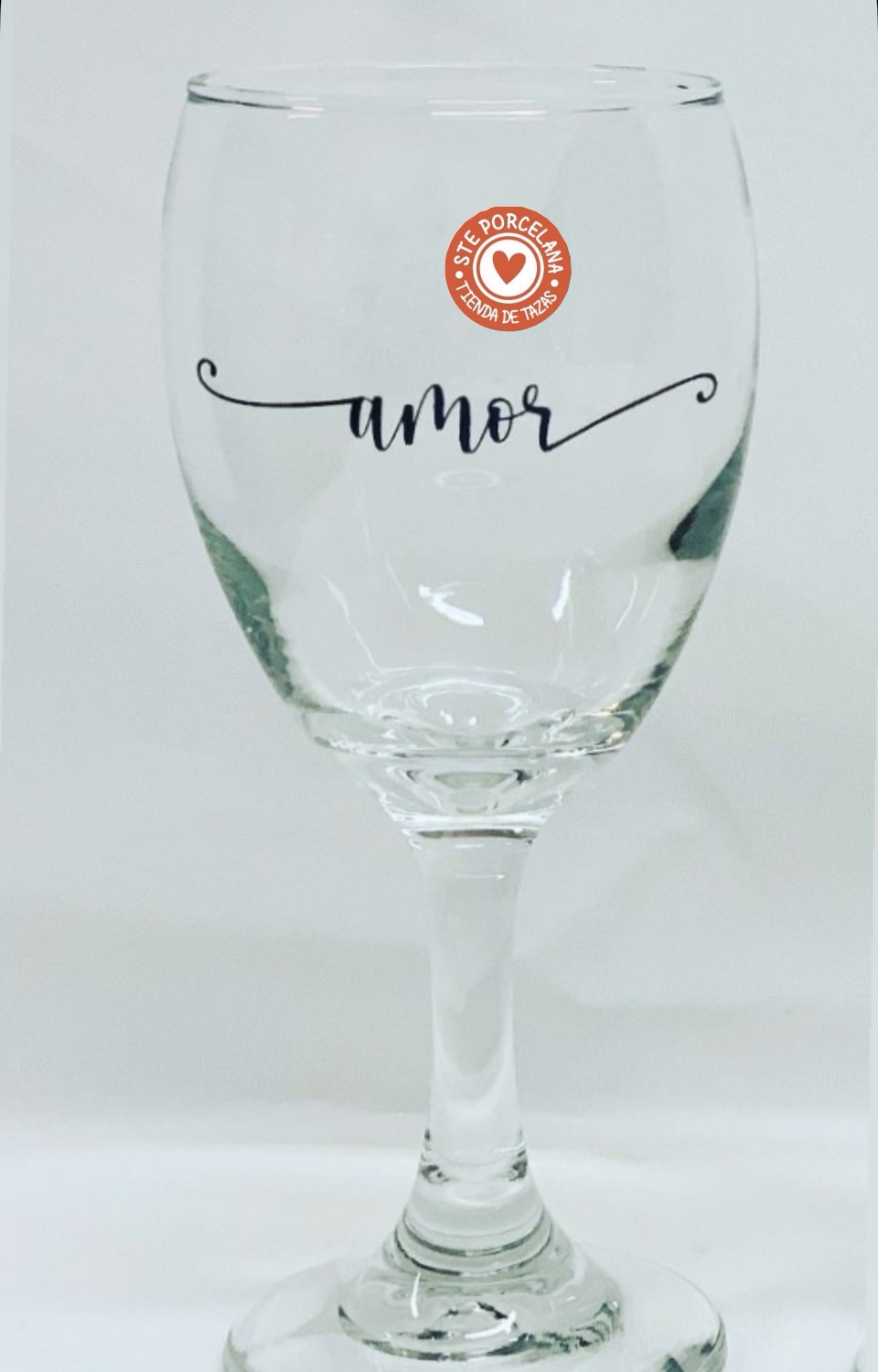 Set copas vino x2 Amor