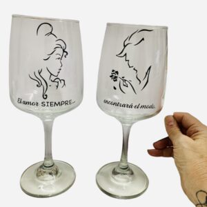 Copones Brunello o Barone x2 “Bella y Bestia”