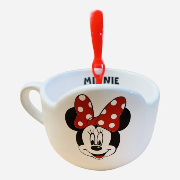 Tazón con alzada Minnie + cuchara