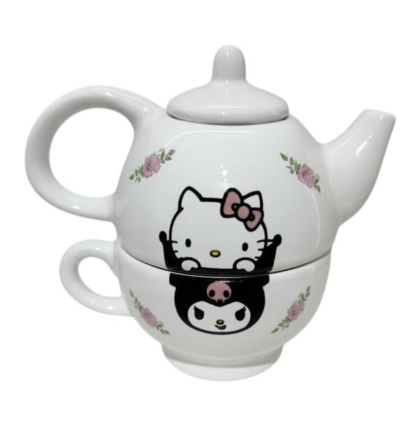 Tea for one blanca Kitty - Kuromi