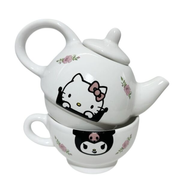 Tea for one blanca Kitty - Kuromi - Imagen 2