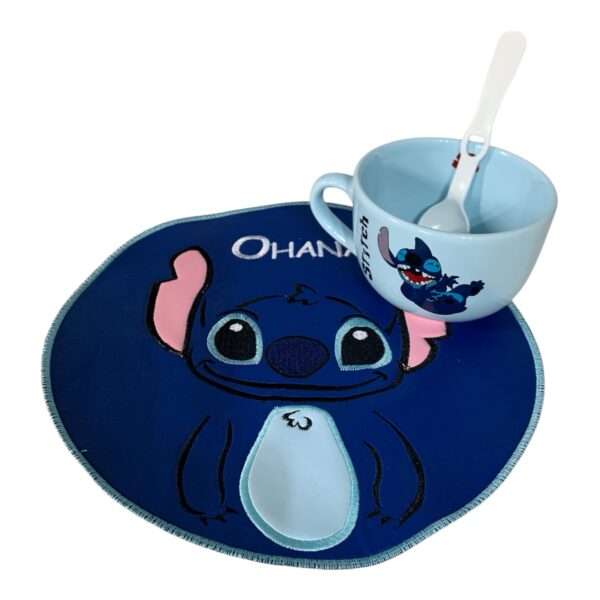 Set Stitch Mantel+tazón+cuchara