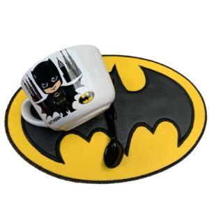 PACK X 10 -Set Mantel+tazón+cuchara SUPER HEROES