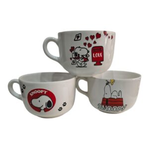 Snoopy tazones  x3
