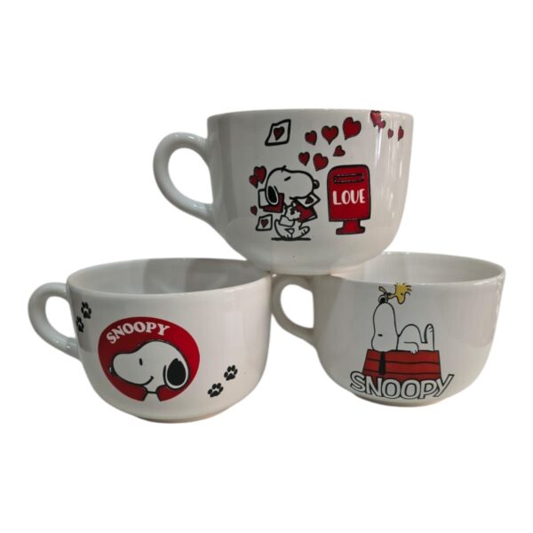 Snoopy tazones  x3