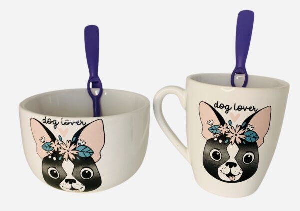 Pack x 12 animalitos ( 3 tazas+ 3 bowls+6 cucharas)