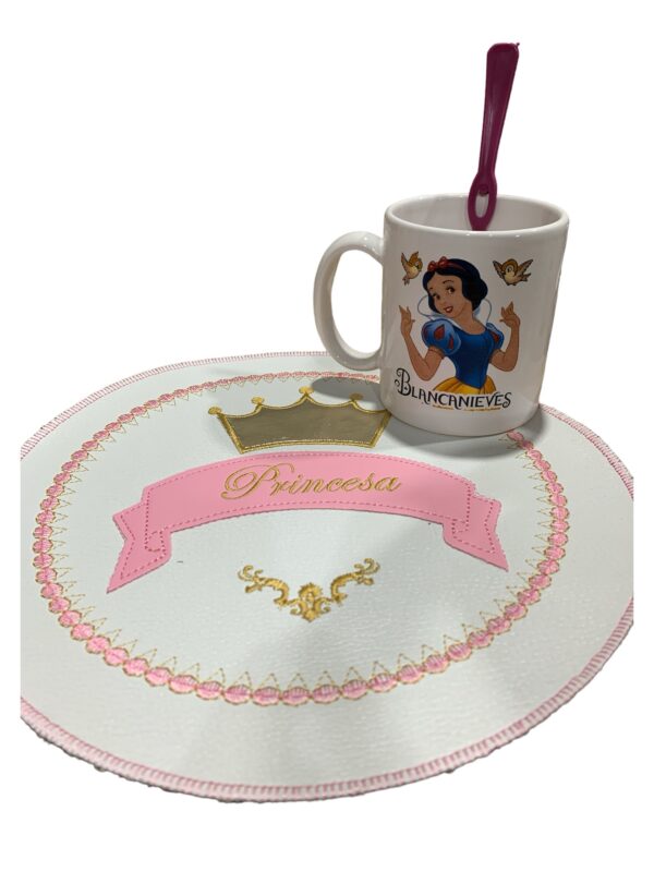 Pack x5 Set taza+matel+cuchara
Dragon ball-princesas-Jordan-Star wars - Imagen 2