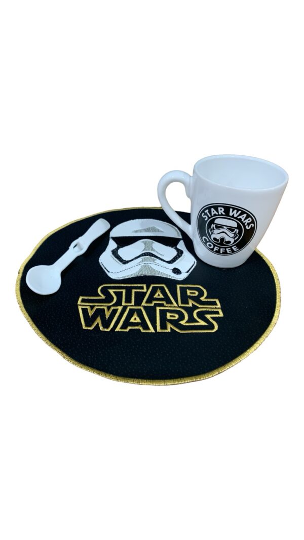 Pack x5 Set taza+matel+cuchara
Dragon ball-princesas-Jordan-Star wars - Imagen 5