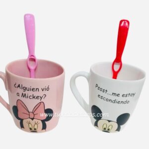 Tazas Disney x5