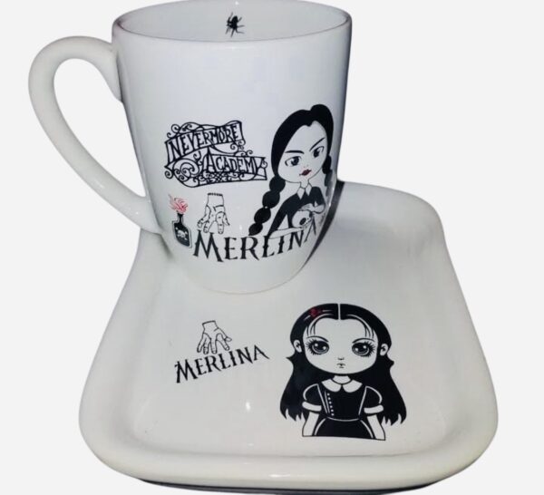 Set Merlina  tostada + cuchara