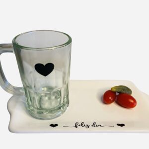 Set  picada mamá chopp corazón