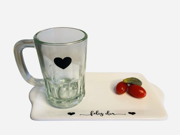 Set  picada mamá chopp corazón