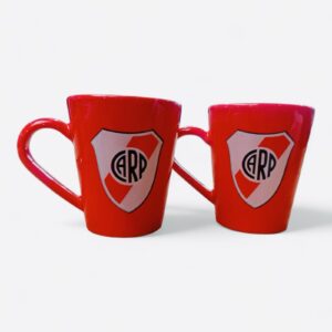 Taza roja River pack x 4