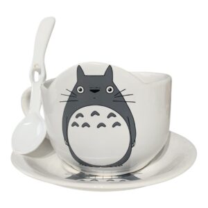 Tazones con alzada 
 Totoro diseños surtidos x3
