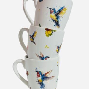 Taza colibrí + cuchara