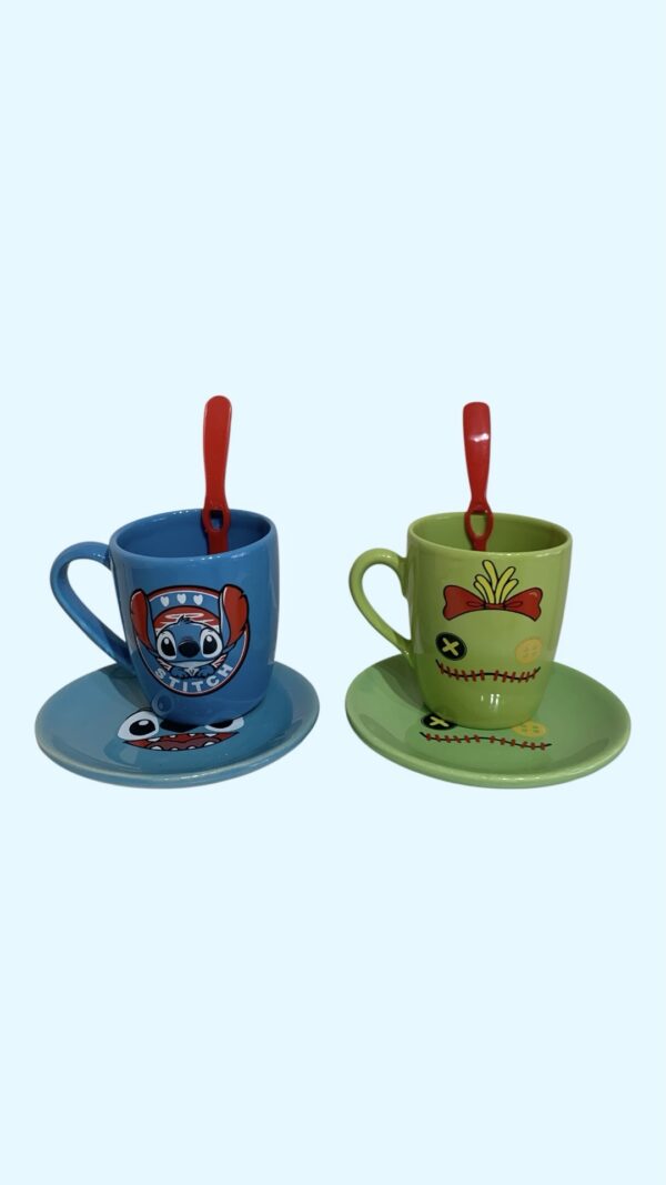 Set Stitch+Set Scrump (plato + taza + cucharas)