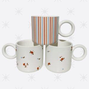 Tazas romantic x 3