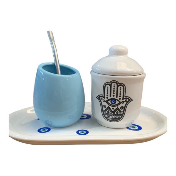 Set mate OMM con azucarera (incluye bombilla) - Imagen 3
