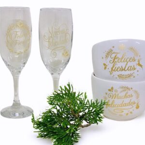 Set hora del brindis x 4