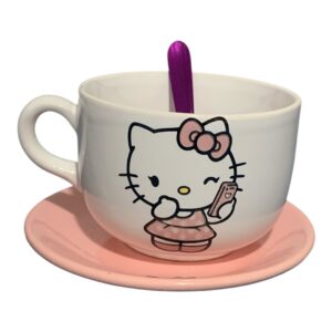 Set Kitty rosa ( tazon )