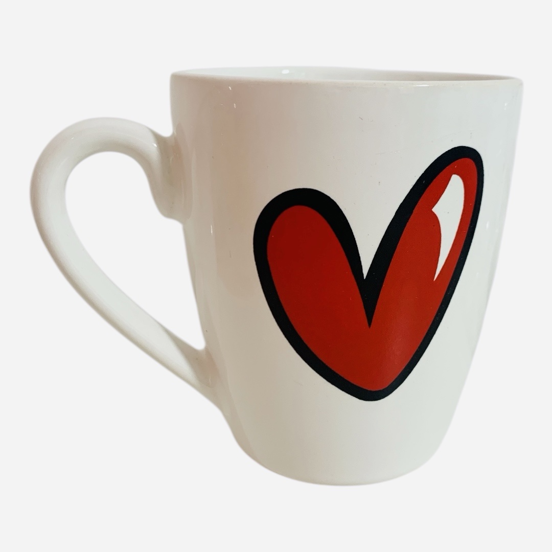 Taza Bombe corazón x10