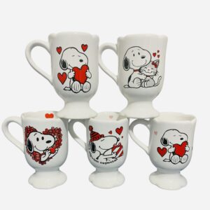 Chocolatero alto Snoopy x 5 unidades