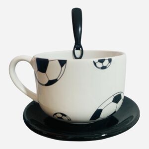 Set  desayuno pelota ( plato color+ cuchara)