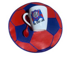 Set San Lorenzo  mantel ecocuero