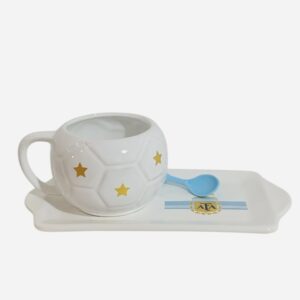 Set Argentina taza 3D ( 3 piezas )
