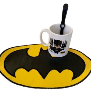 Set Batman mantel de ecocuero