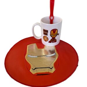 Set Iron man mantel ecocuero