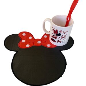 Set Minnie mantel de ecocuero