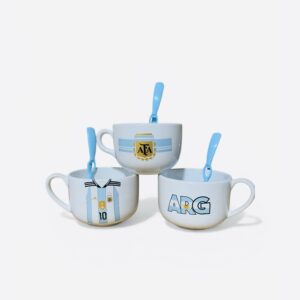 Tazon Argentina futbol x 3