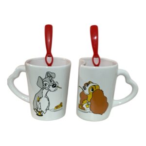 Set encastre tu y  yo Dama y vagabundo