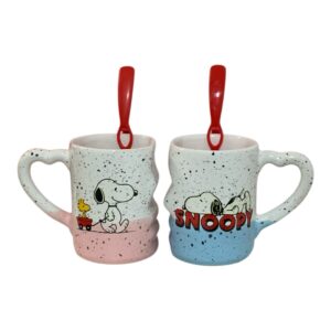 Set tu y yo encastre jaspeado Snoopy