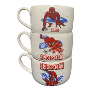 Tazon Hombre Araña x 4