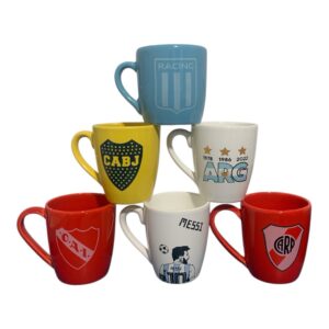 Set  FUTBOLERO  (6 TAZAS)