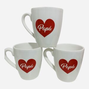 Taza Papá corazón