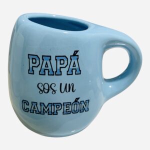 Mate celeste  Papá campeon x3 PROMO