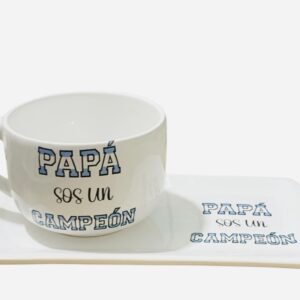 Set tazón  Papá campeón
