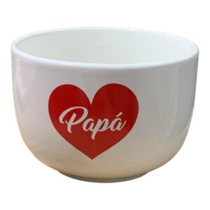Bowls cerealero copetinero papa corazón