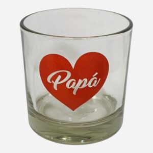 Set vaso de whisky + vaso chupito