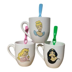 Taza princesas x 6