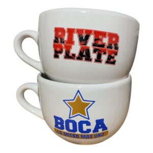 Súper tazon XXL x 2 ( 1 Boca -1 River)