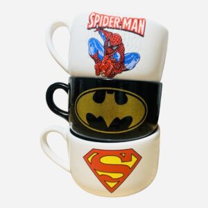 Pack de 3 tazones superheroes