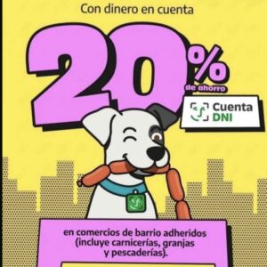 ACCEDE AL 20% REINTEGRO CON CUENTA DNI