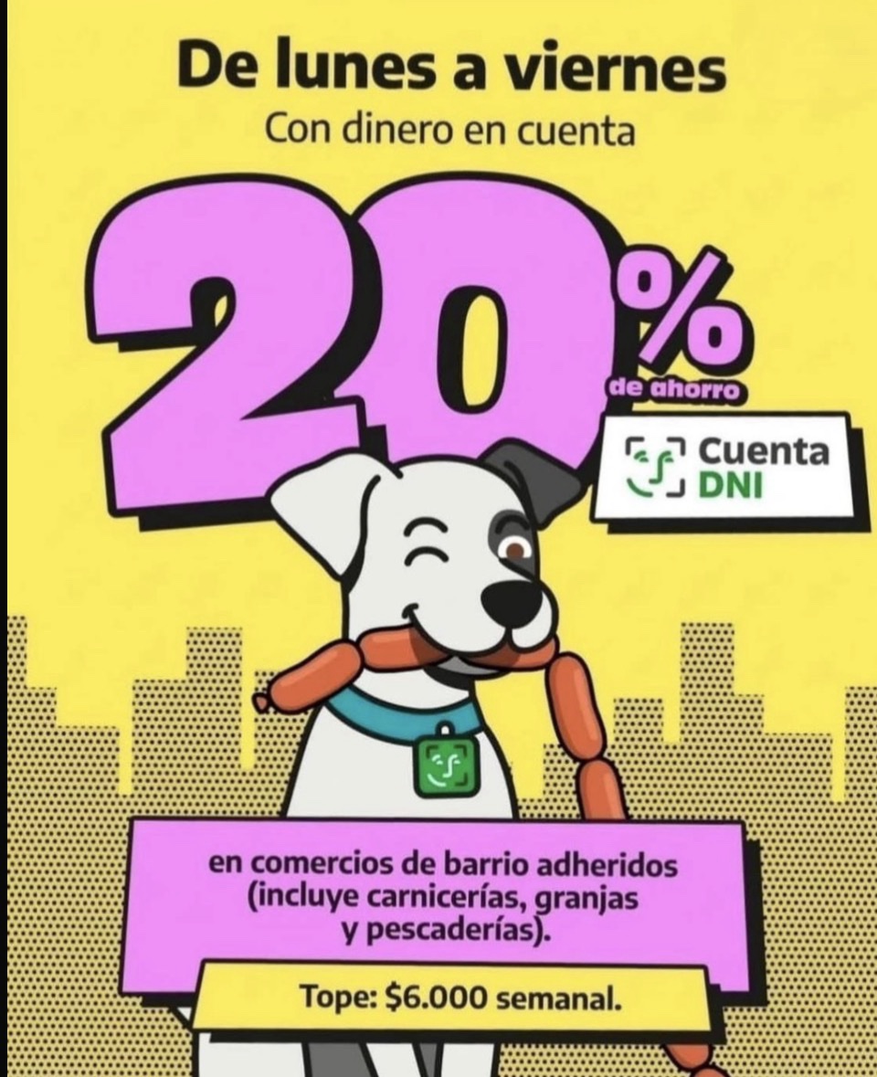 ACCEDE AL 20% REINTEGRO CON CUENTA DNI