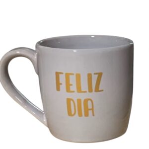 Taza gris Feliz día